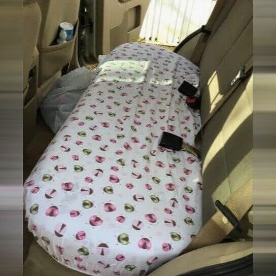 Use a Crib Sheet as a Seat Protector