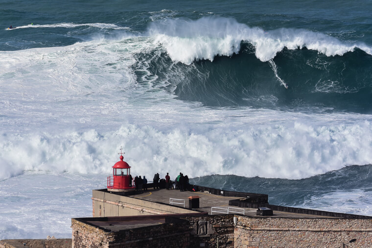 Praia Do Norte - Nazare, Portugal
