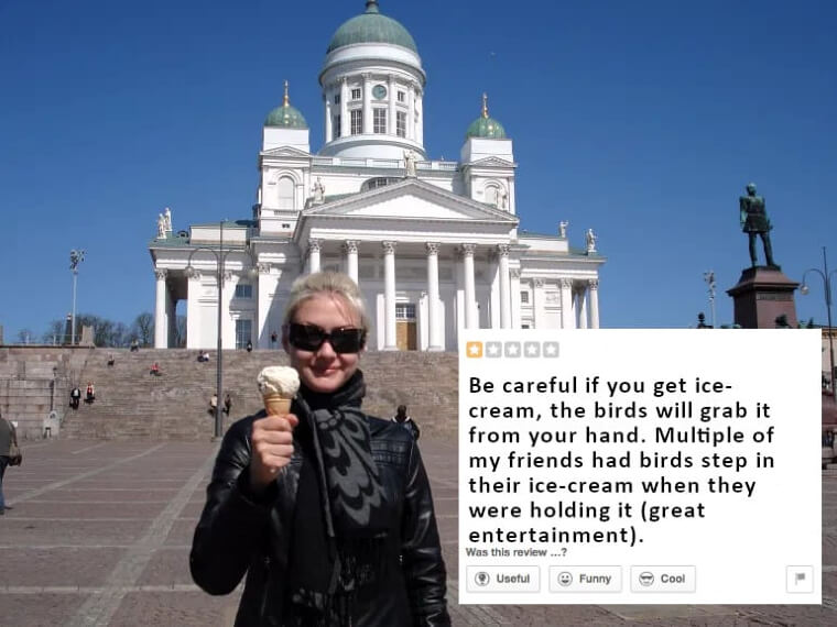 The Helsinki Cathedral Is Full of Ice Cream Robbers