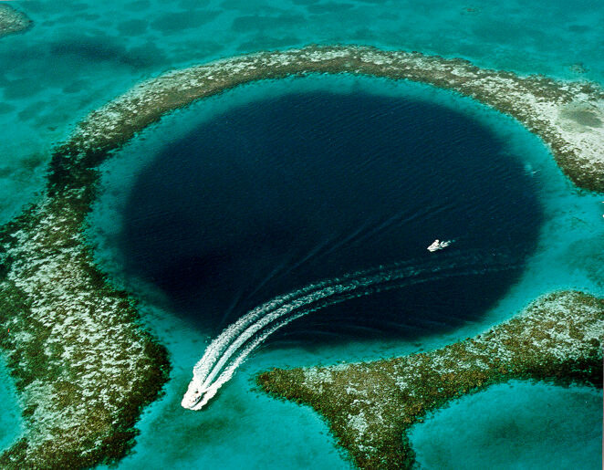 ​The Famous Great Blue Hole