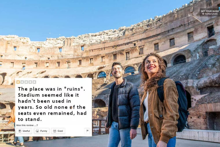 This Guy Was Expecting Rome's Colosseum to Look Brand New