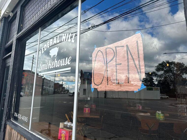 Federal Hill Smokehouse in Erie, Pennsylvania