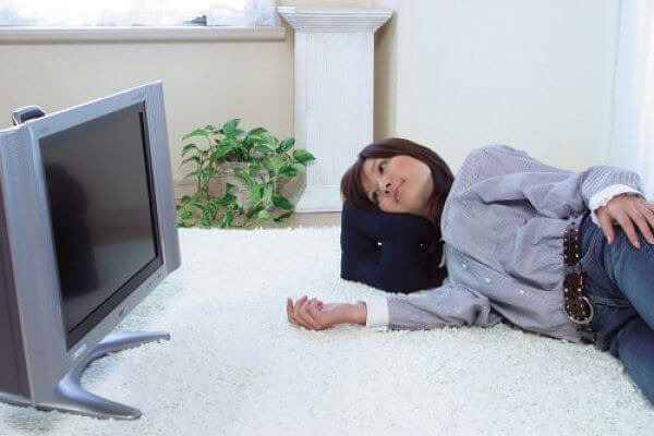 A Sound-Catching Pillow for the Dedicated Couch Potato