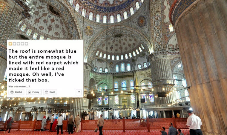 An American Insists on Renaming Iconic Blue Mosque to Red Mosque