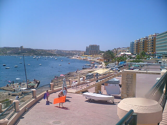 Qawra Beach - Qawra, Malta