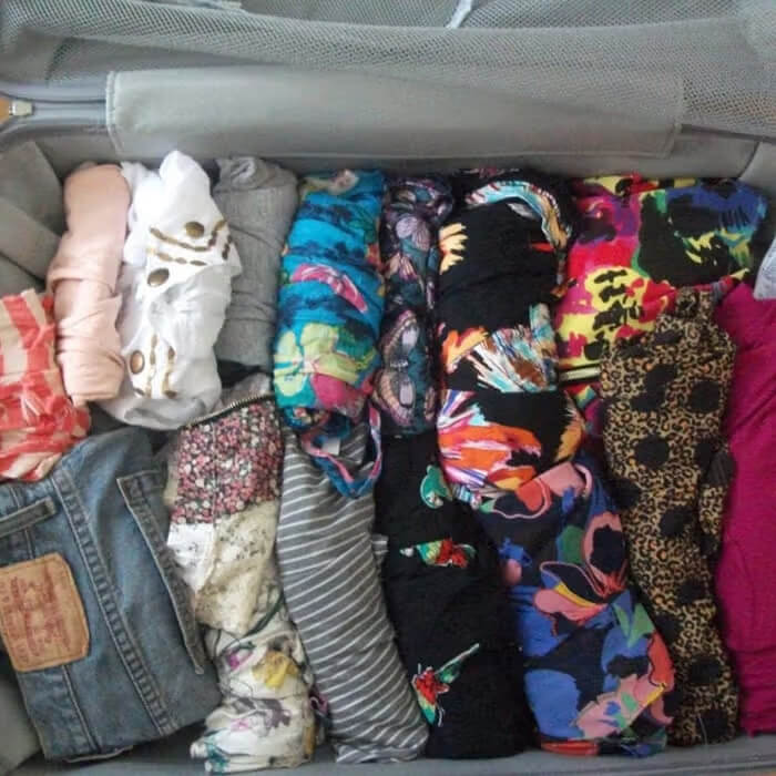 Rolling Your Clothes Is the Future of Packing