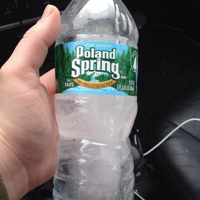 Freeze Your Water Bottles to Get Them Through Security