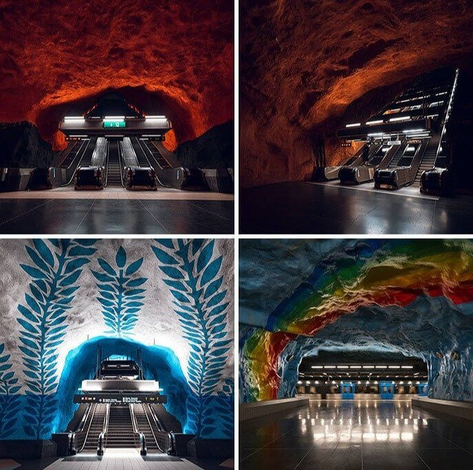 A Subway System Out of a Fantasy Movie