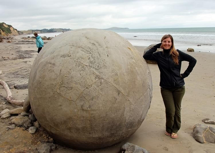​Spherical Boulders In New Zealand