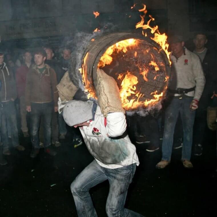 The Flaming Barrel Race - UK