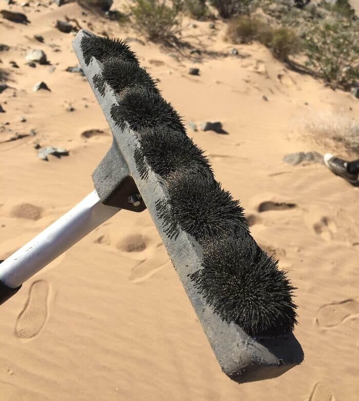 Iron Filings in the Sand