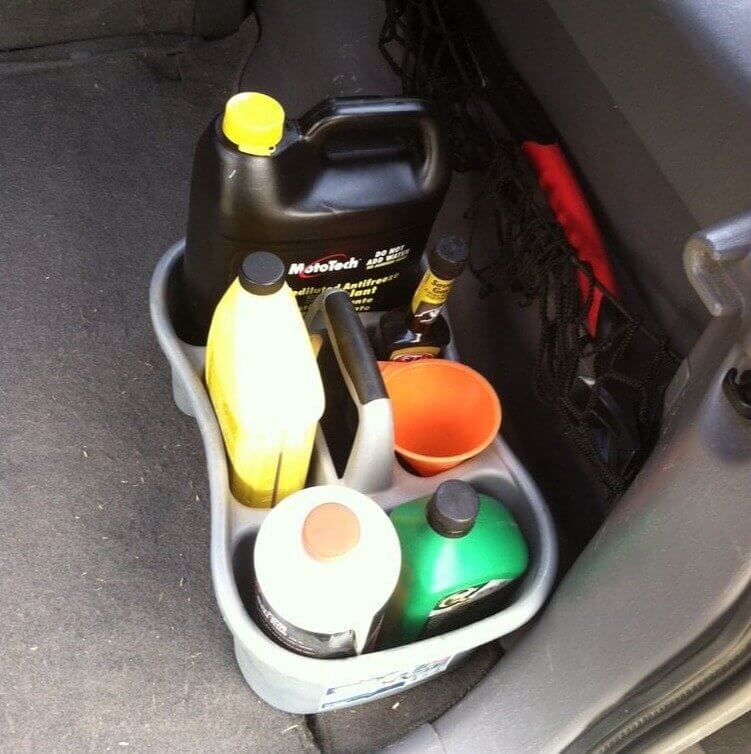 Use a Shower Caddy for Anything From Storing Car Supplies to Carrying Fast Food