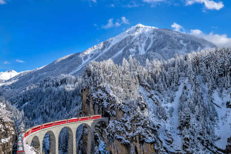 Ride The Glacier Express In Switzerland