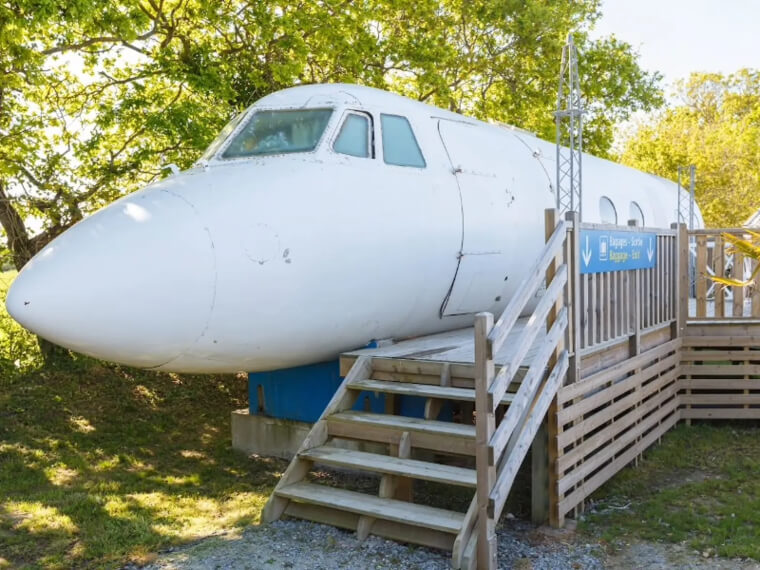 A Converted Plane - Saint-Michel-Chef-Chef, France