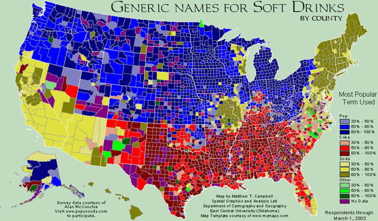 Pop Versus Soda