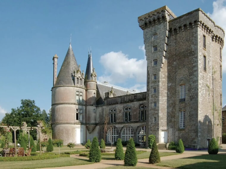Medieval Keep - La Flocelliere, France