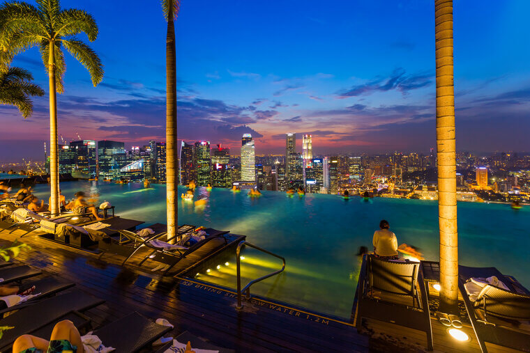 The Pool at Marina Bay Sands, Singapore