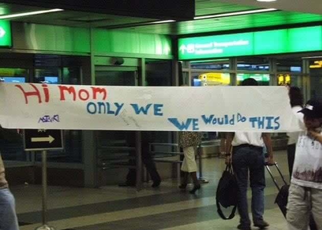 Mom, Be Proud Of Us!