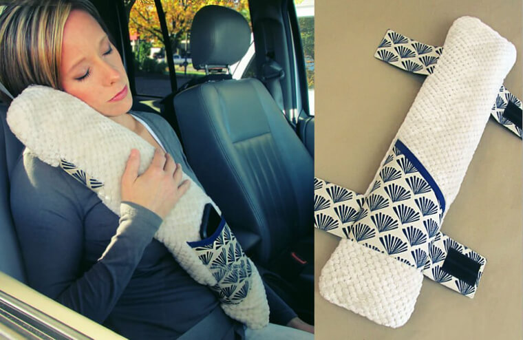 Make Your Own Seatbelt Pillow