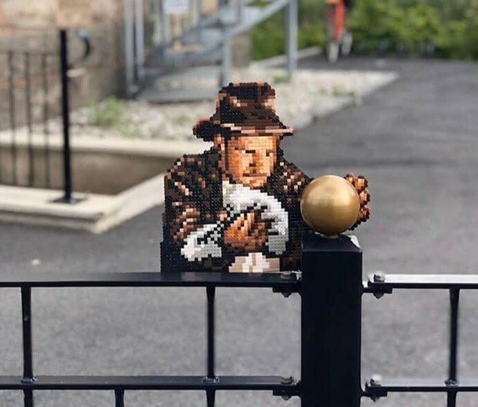 Indiana Jones Street Art Like We've Never Seen Before