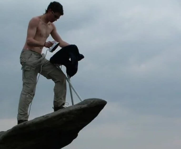 Extreme Ironing in the UK