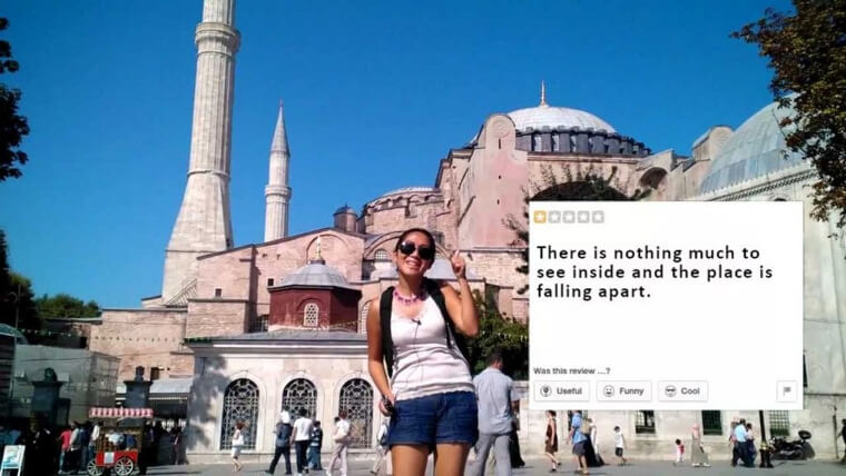 This Lady Thinks the Hagia Sophia Is Not That Big of a Deal