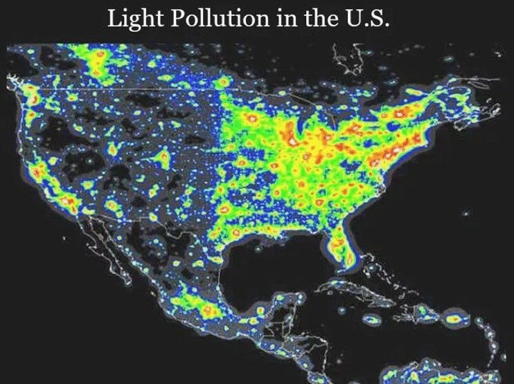 United State's Light Pollution