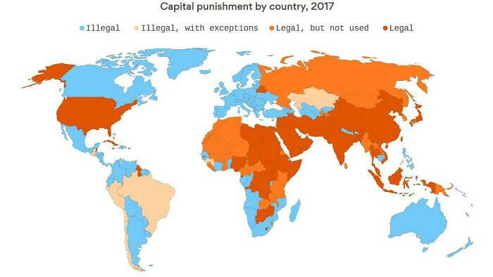 Countries With The Death Penalty