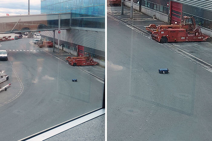 The Lone Suitcase