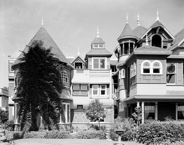 Ghosts Run the Grounds at the Winchester Mystery House in California