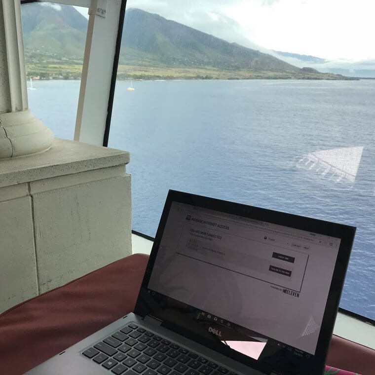 How to Score Free Internet for Your Cruise