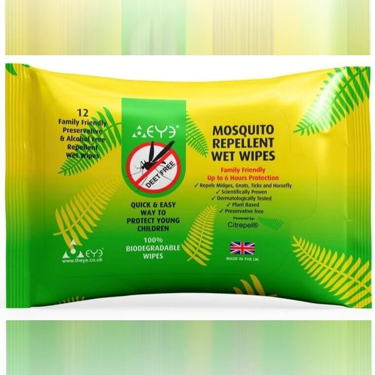 Try Using Some Mosquito Repellant Wipes