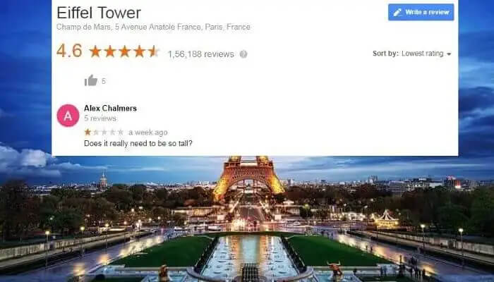 The Eiffel Tower Is Clearly so Tall so the French Can Hang Their Hats