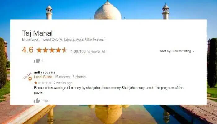 India Should've Paid for an Amusement Park Not the Taj Mahal