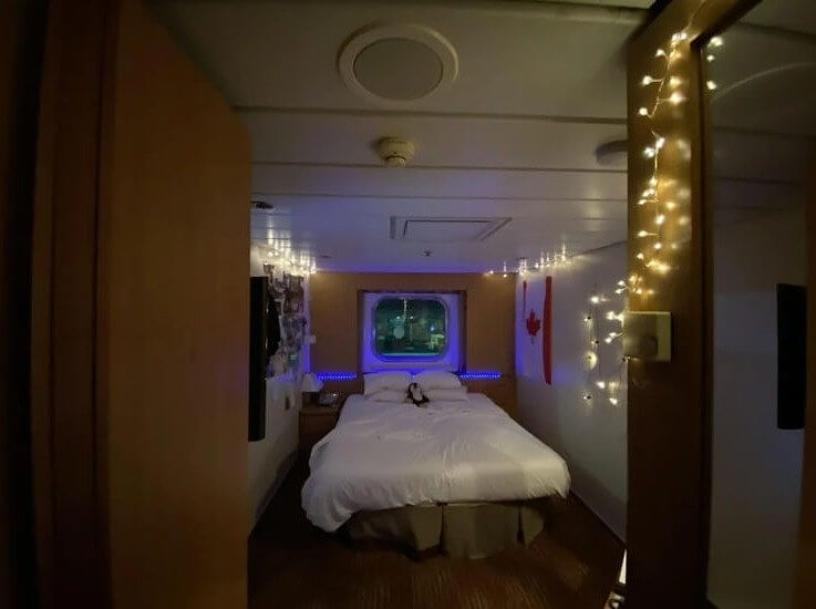 Use Your Cabin's Metal Walls for Extra Storage