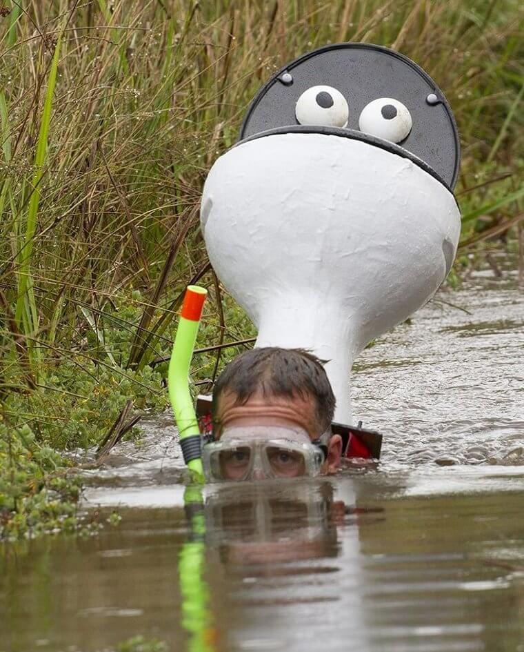The Bog Snorkeling Championship in the UK