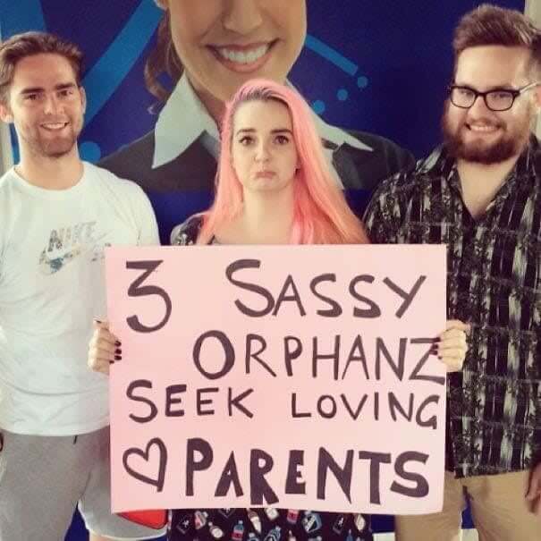 Please Adopt Us