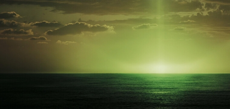 ​The Optical Green Flash Sunset