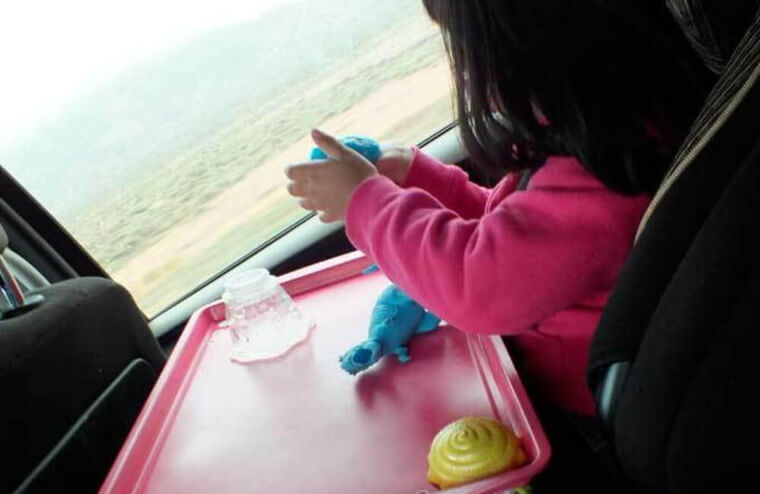Use Cookie Trays as Makeshift Desks