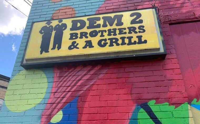 Dem 2 Brothers And A Grill BBQ in Charleston, West Virginia