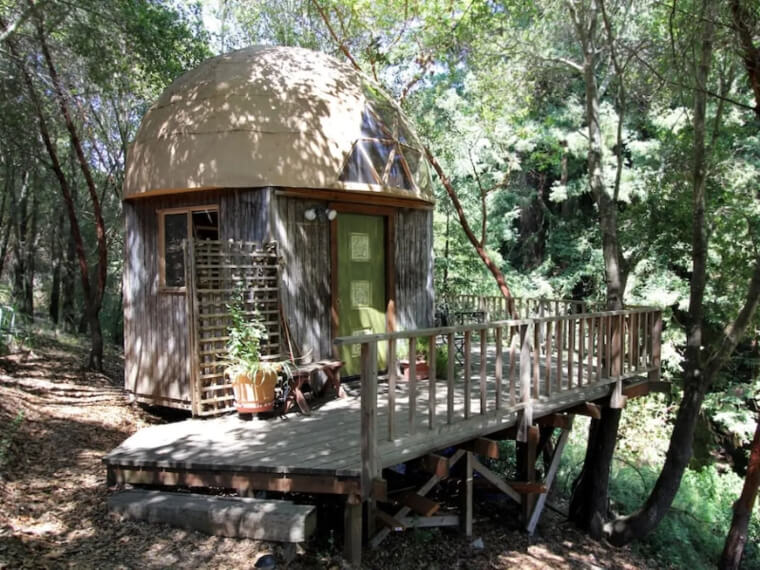 Mushroom Dome Cabin - Aptos, California