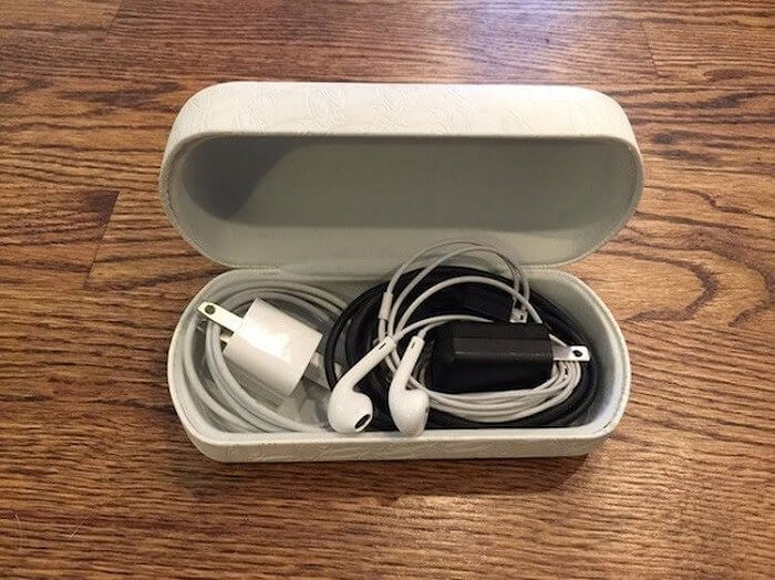 Glasses Cases Keep Your Cables and Wires Organized
