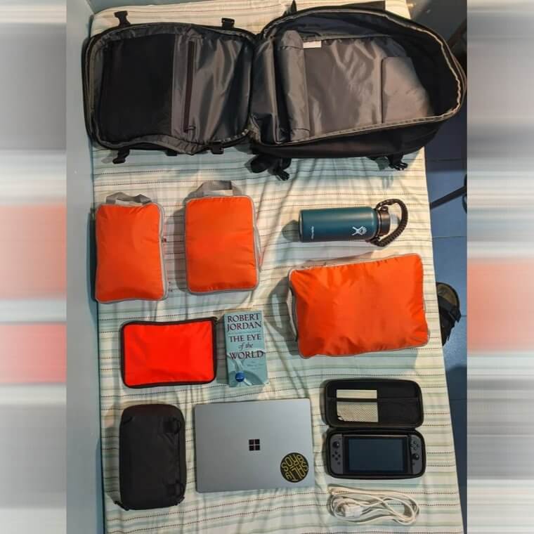 Don't Forget Your Packing Cubes