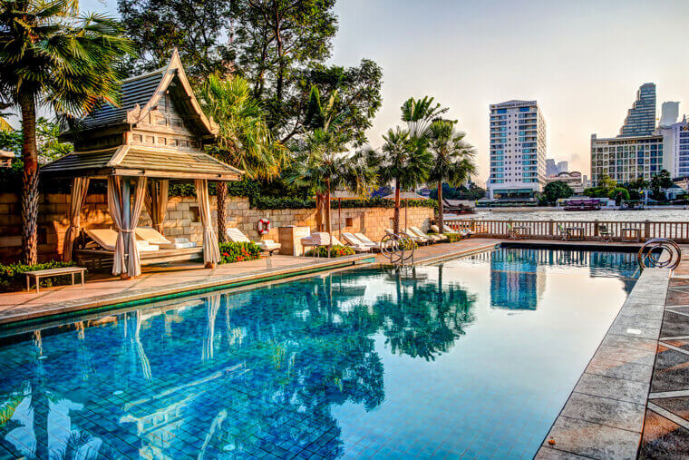 The Pool at The Peninsula, Bangkok, Thailand