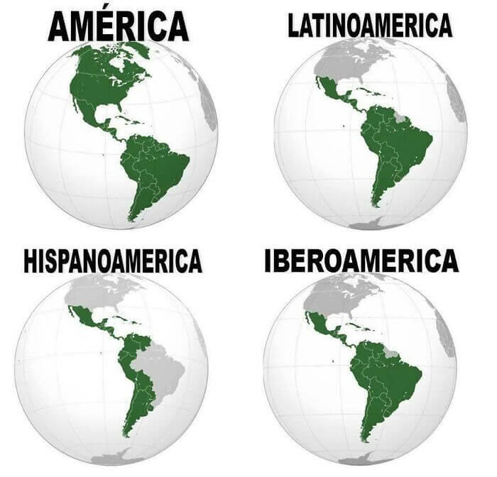 A Map Of The Americas