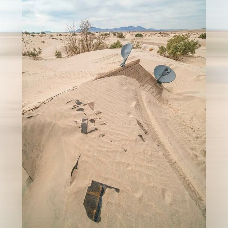 A House Reclaimed by the Desert